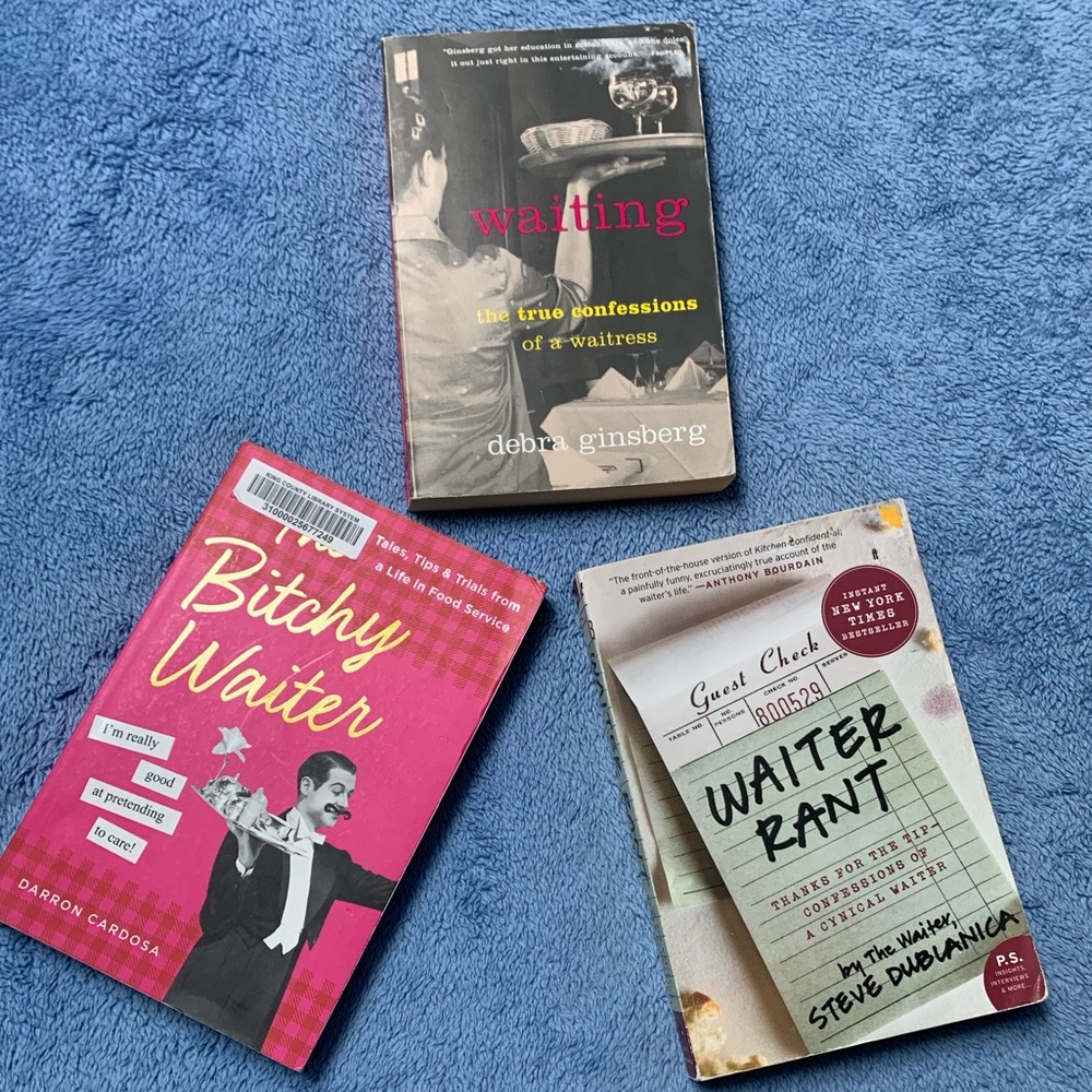 3 server/waitress books